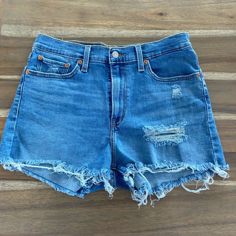 Denim Levi hill High Rise Shorts size 31